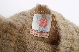 1960s J Press Shaggy Dog Sweater English Shaggy Dog Dog Sweater Kit Bag