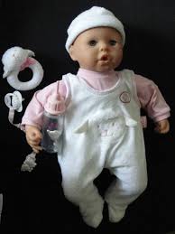 19 Baby Annabell Doll By Zapf Creations 2002 With Pacifier Rattle And Baby Childhood Toys Dolls