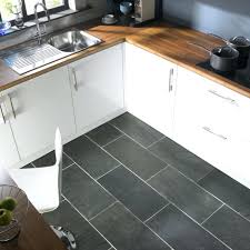 Ivy hill tile cliffstone steel gray ledger panel 7.08 in. Endearing Kitchen Floor Paint Ideas With How To Paint Kitchen Tile Countertops Pictures Of Painted Li Grey Kitchen Floor Slate Floor Kitchen Grey Kitchen Tiles