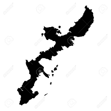 Isolated okinawa island black map outline. Okinawa Island Map Island Silhouette Icon Isolated Okinawa Royalty Free Cliparts Vectors And Stock Illustration Image 99380650
