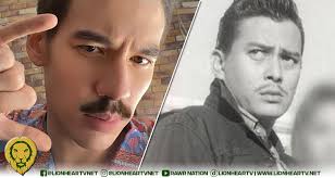 LOOK: Jake Ejercito attempts to mimic the looks of his father