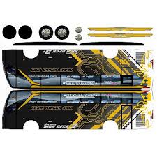 Pola papercraft bus jetbus 3. Diy Miniatur Bus Agam Tungga Jaya Hitam Skala 30 Papercraft Senilai Rp30 000