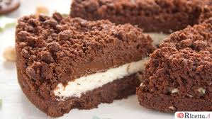 Torta Sbriciolata Pan Di Stelle Ricetta It Ricetta Ricette Dolci Dolci Ricette