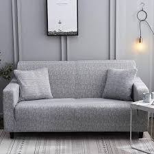 Calming Grey Sofa Cover The North Alley Couch Covers Slip Covers Couch Sofa Covers