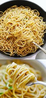 Brown Butter Garlic Noodles Noodle Recipes Easy Buttered Noodles Recipe Garlic Noodles