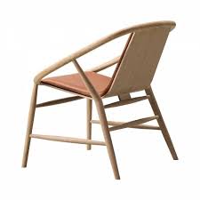 Eve Lounge Chair Leather Lacquered Oak Wooden Lounge Chair Leather Chaise Lounge Chair Upholstered Chairs