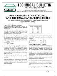 Although oriented strand board (osb) has a commanding 75% market share in sheathing for new home construction compared to plywood's 25%, it's a much more competitive race in subflooring. Tb104 Framing Construction Architectural Elements