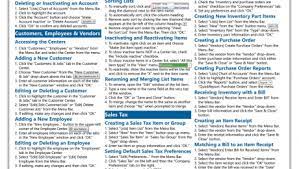 Quickbooks Pro 2021 Cheat Sheet Archives Teachucomp Inc
