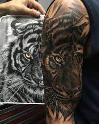 71 Ultra Coole Tiger Tattoo Ideen Zur Inspiration Archzine Net Tiger Tattoo Leopard Tattoos Tiger Tattoodesign