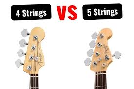 differences between 4 5 string bass explained tone topics