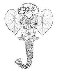 Free printable & coloring pages welcome to our popular coloring pages site. Elephant Coloring Pages For Adults Novocom Top