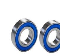 2-Pack 6015 2RS EMQ Premium Sealed Ball Bearings ABEC3 75x115x20 mm