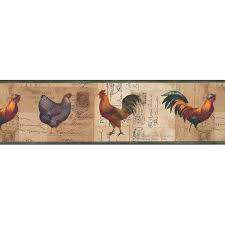 04.02.2019 · chicken wallpaper backgrounds amazing wallpaper hd chicken face. Fleur De Lis Living Driffield Rooster Chicken On Postcard 7 L X 180 W Wildlife Wallpaper Border Wayfair