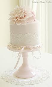 12 seriously stunning floral cake toppers. Gallery Pastel Pink Small Lace Wedding Cake With Sugar Flower Topper Deer Pearl Flowers