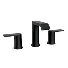 black bathroom sink faucets