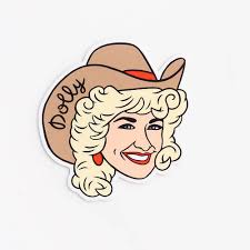 Dolly Parton Sticker Paper Source