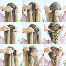 Easy hairstyles & haircuts with rotating curls. Easy French Braid Steps Novocom Top