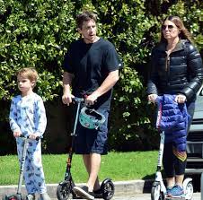 Koronavirüs dönemi boyunca izlenebilecek spor filmleri. Christian Bale 45 Joins His Wife Sibi 49 Son Joseph 5 For A Scooter Ride Lipstick Alley