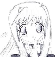 Cute looking anime characters usually have bigger heads and foreheads with. Pin On Cool Drawing Ideas