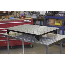 Klutch Steel Welding Table With Tool Kit 36in L X 24in W X 33 1 4in H In 2020 Welding Table Welding Table Diy Sheet Metal Fabrication