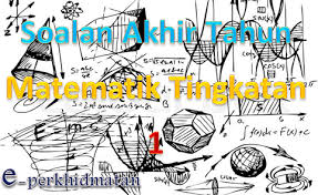 For each question, choose find the value of x. Soalan Akhir Tahun Matematik Tingkatan 1 E Perkhidmatan