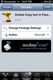 Copy and paste on facebook mobile apps. App To Copy Text From Ios Facebook Timeline Released In Cydia