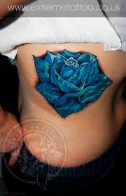 Black And Blue Roses Tattoo Blue Rose Tattoo In Progress Extreme Tattoo Blue Rose Tattoos Black And Grey Rose Tattoo Rose Tattoo