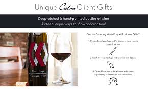 Custom Corporate Etched Wine Mano S Wine Wine Custom Bottles Hand Painted Bottles