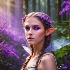 ELVES IN THE WOODS OF SHIRE ( amazing Art by Davide Ortu Illustrations )