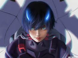 Tumblr ━━━━━━━━━━━━━━━━━━━━ if you want to see more darling stuff go and check… Darling In The Franxx Hiro Blue Horns Hd Wallpaper Download