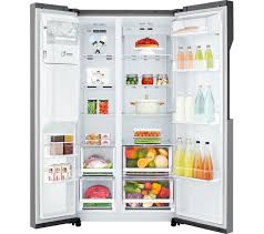 That's why the lg fridge freezer combinations come with the latest technology to make them a little more fun to use. Buy Lg Gsl460icev American Style Fridge Freezer Dark Graphite Free Delivery Currys