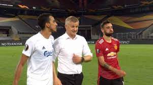 He Was Giving You The Ball Ole Gunnar Mocks Bruno Fernandez Mocking Soccer Updates Bein Sports