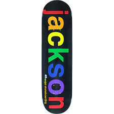 Skateboard Parts Enjoi Skateboards Jackson Pilz Spectrum Black Assorted Colors Skateboard Deck Resin 7 8 125 X 31 7 Decks Naces Com Br