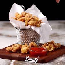 Chicken Pop Corn Ide Makanan Makanan Resep Makanan Penutup