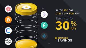 You can choose any of them to earn passive cash. Binance On Twitter Earn Up To 30 Apy On Alice Btc Cos Ctsi Dusk For And Rif With Binance Savings Https T Co Wrnoj0fh7b Https T Co Zbgml9z5pm