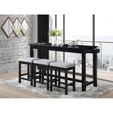 Haga 4 Piece Counter Height Dining Set Counter Height Dining Table Counter Height Dining Table Set Counter Height Dining Sets