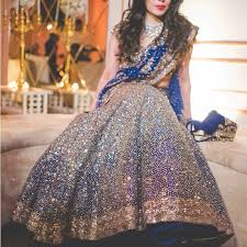 Blue Reception Lehenga Indian Bridal Dress Indian Wedding Outfits Indian Bridal