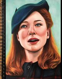 I drew Cate as Daisy Fuller from her film, The Curious Case of Benjamin  Button with coloured pencils ! : r/CateBlanchett