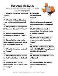 The capital of texas in austin and the state's largest city is houston. American Games Texas Trivia Texas Trivia Texas Fun Facts American Games