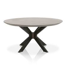 Star International Furniture Industry Round Dining Table Ash Grey Concrete Distres Round Concrete Dining Table Concrete Dining Table Concrete Top Dining Table