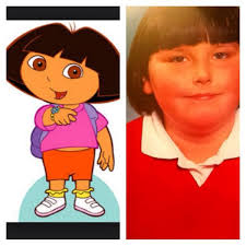 Lidiasmith_xo: the real version of fat white Chinese Dora the explora at  it's finest😂😫😫 #childhoodstruggle
