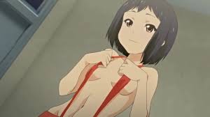 hanako-san, toshi densetsu series, animated, sound, translated, video,  1boy, 1girl, (toshi densetsu series), black hair, breast expansion,  breasts, brown eyes, censored, cum, cum on body, cum on upper body, deep  skin, facial,