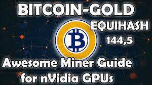 Is it worth mining bitcoin gold? Bitcoin Gold Equihash 144 5 Awesome Miner Guide For Nvidia Gpus Youtube