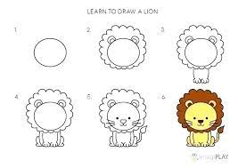 Une manière amusante avec une technique simple. 10 Modeles De Dessins D Animaux Faciles A Faire Pour Enfants