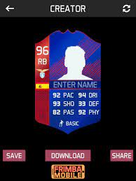 If you like making your own card designs, try our new card designer. Fut 18 Card Creator Ultimate Fut Card Builder For Android Apk Download