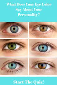 This Eye Color Quiz Will Tell You More About Your Personality Eye Color Color Color Quiz