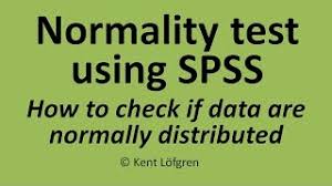 If playback doesn't begin shortly, try restarting your device. Normality Test Using Spss How To Check Whether Data Are Normally Distributed Youtube