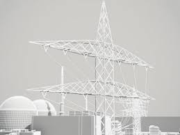 Nuclear Power Plant 3d Model Flatpyramid Nuclear Power Plant Nuclear Power Power Plant
