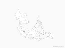 Batas geografis asia tenggara adalah sebagai berikut ini : Vector Maps Of Southeast Asia Free Vector Maps