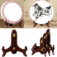 1pcs Wooden Plate Holders Display Dish Rack Picture Frame Photo Book Pedestal Holder Display Stand Stander 5 6 7 8 Inch Decorative Shelves Aliexpress This display holds plates and napkins and is perfect for any restaurant, hotel, or catered event. 1pcs wooden plate holders display dish rack picture frame photo book pedestal holder display stand stander 5 6 7 8 inch